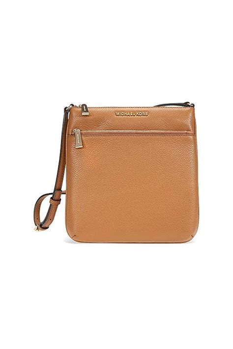 michael kors riley flat crossbody acorn